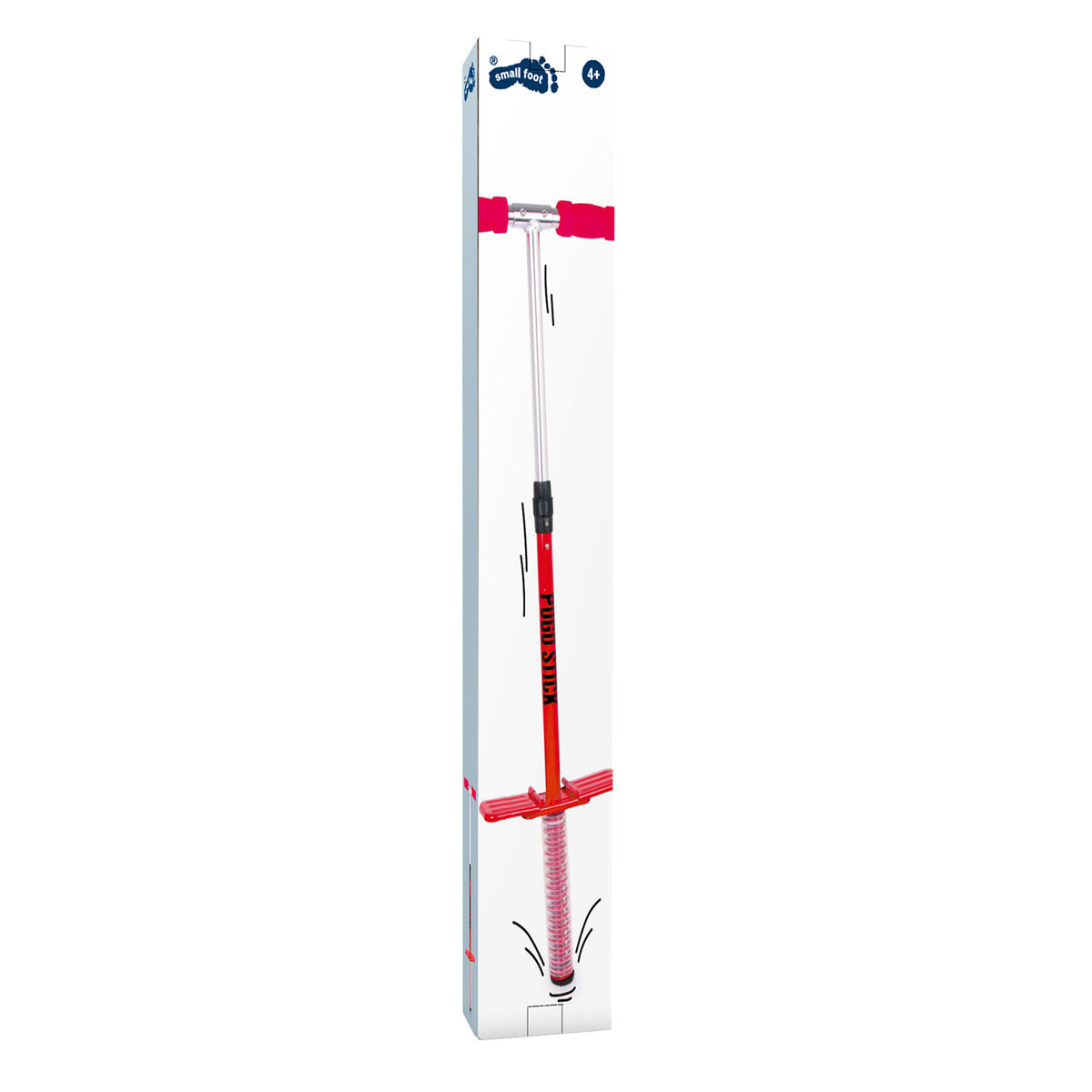 Small foot - pogo stick red