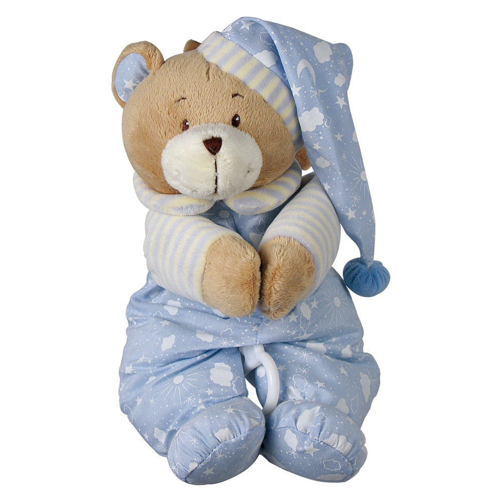 Small Foot Musical Sleeping Cuddly Bear Plush Nils