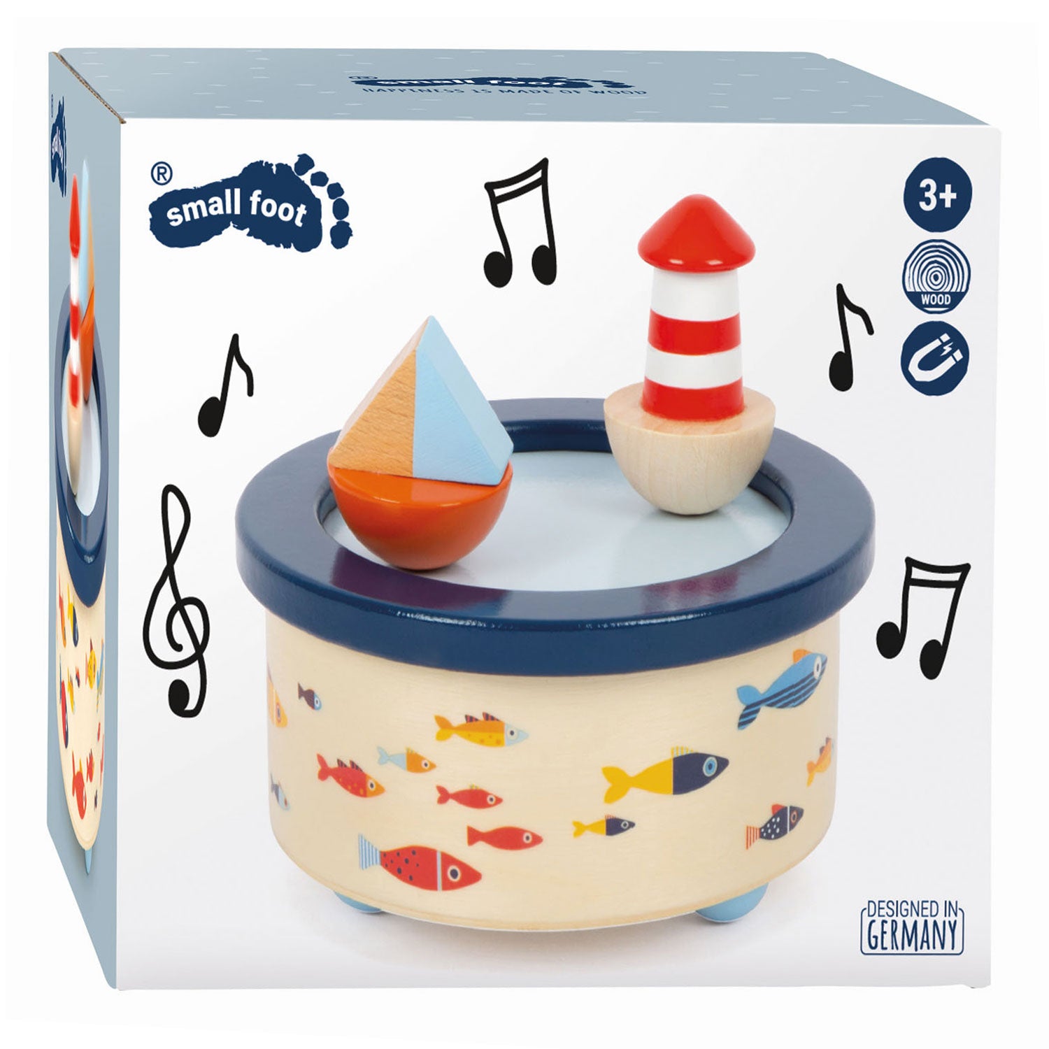 Small Foot Houten Muziekdoos Oceaan