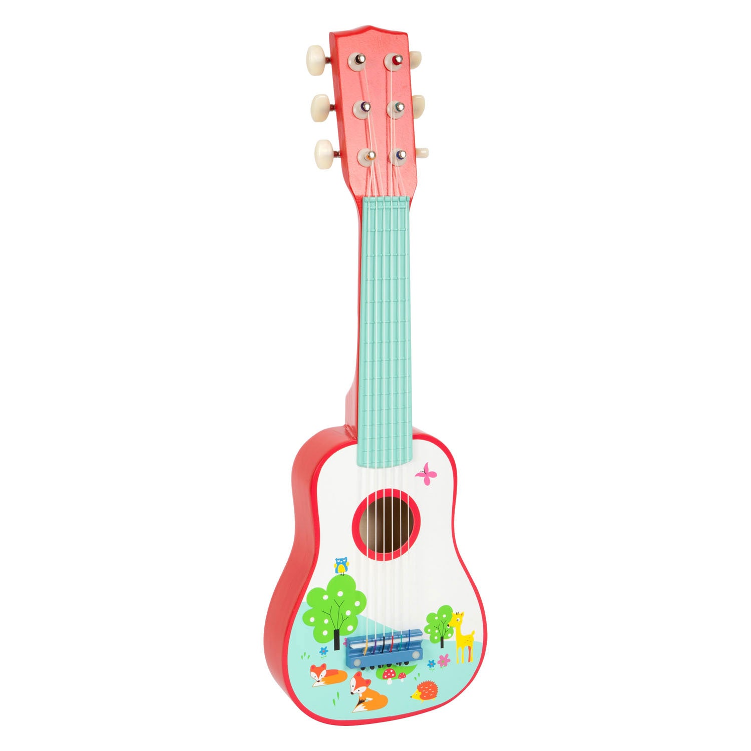 Small foot - houten gitaar kleine vos, 53cm