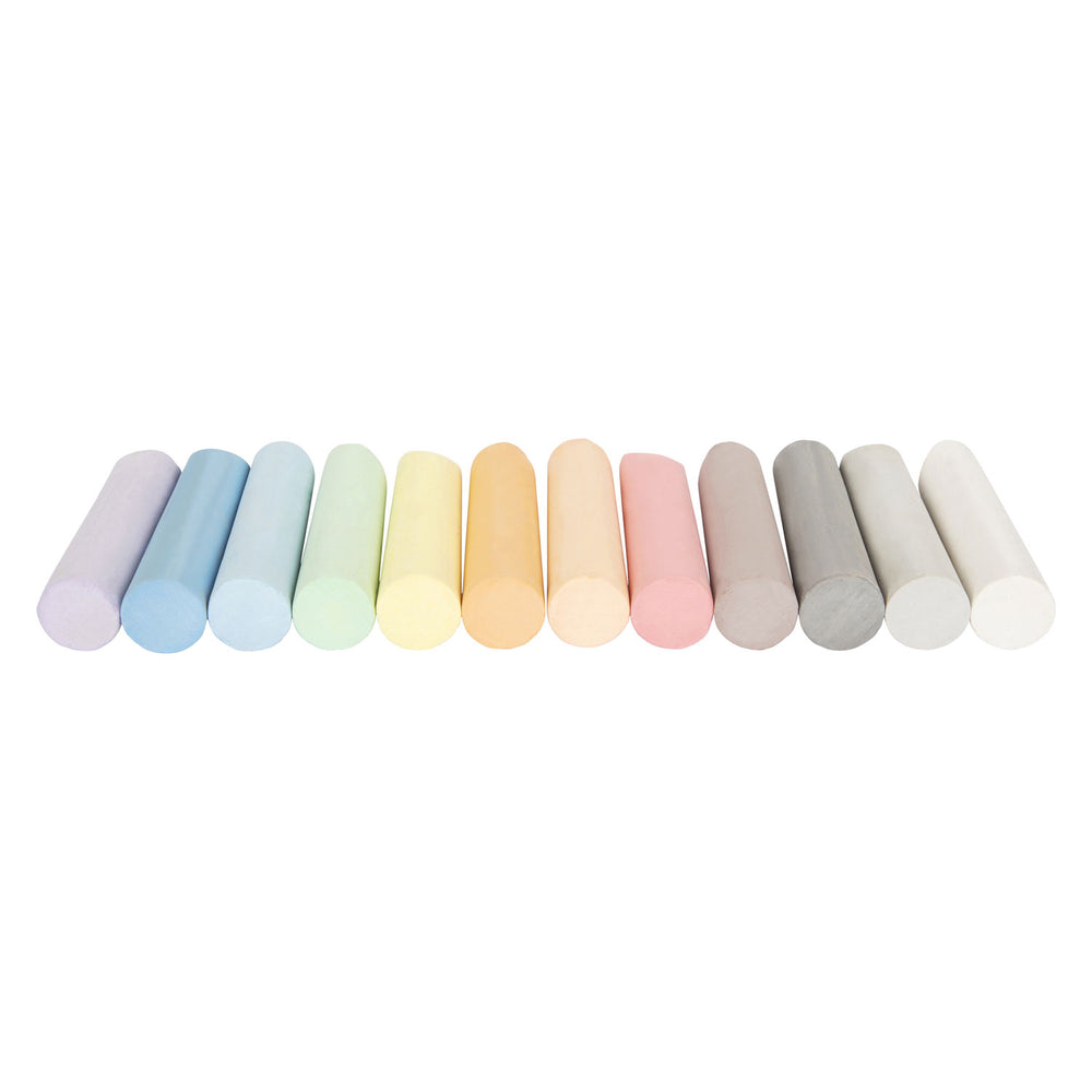 Small foot - sidewalk chalk, set of 3 boxes, 36 pcs.