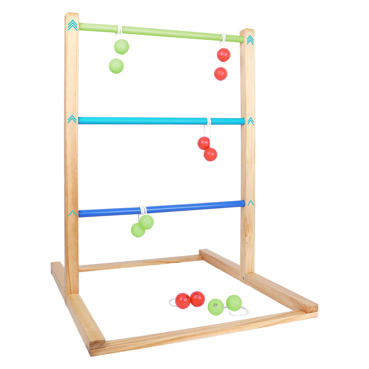 Small Foot - Wooden Ladder Toss Game, 7 pcs.
