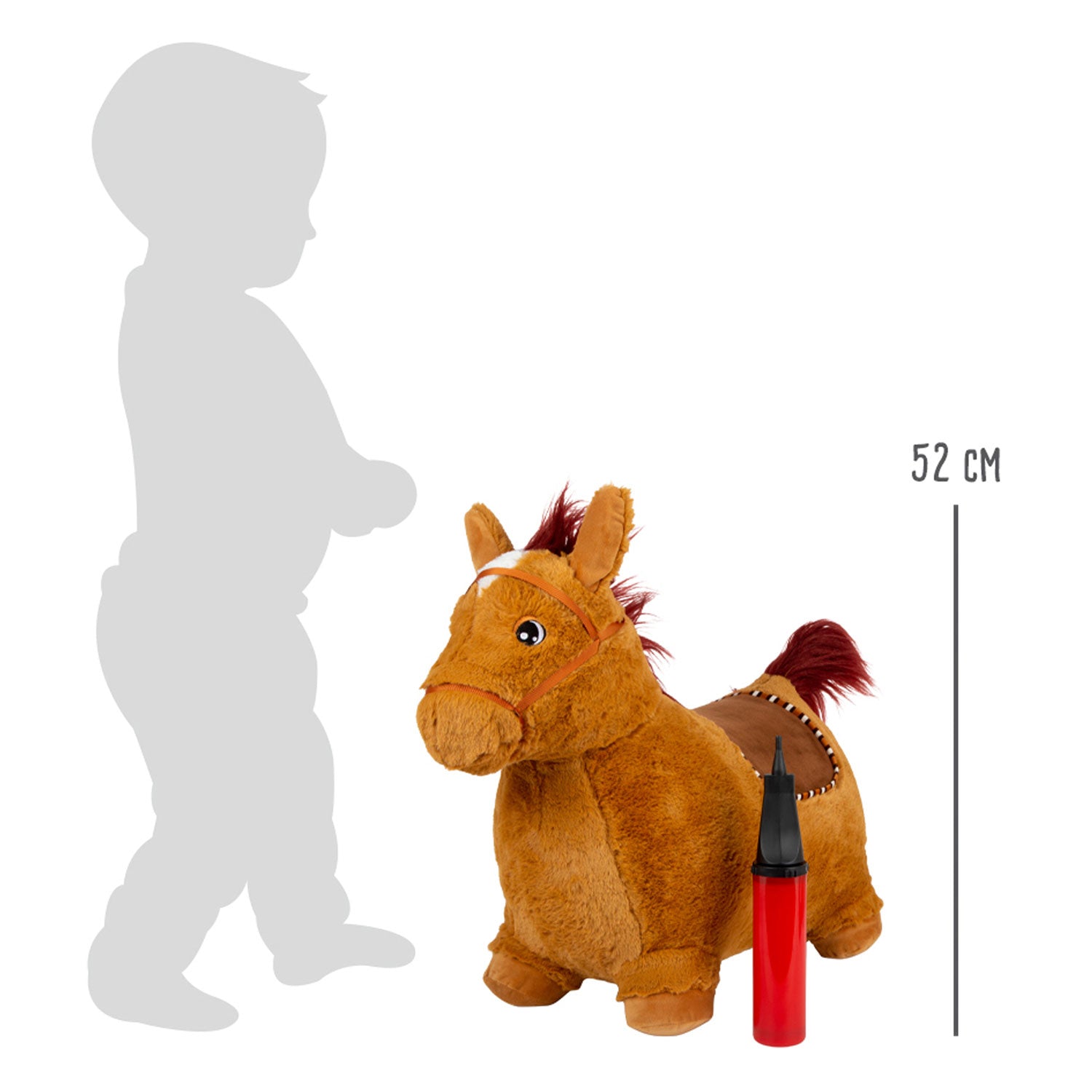 Kleine voet - skippypaard paard pluche