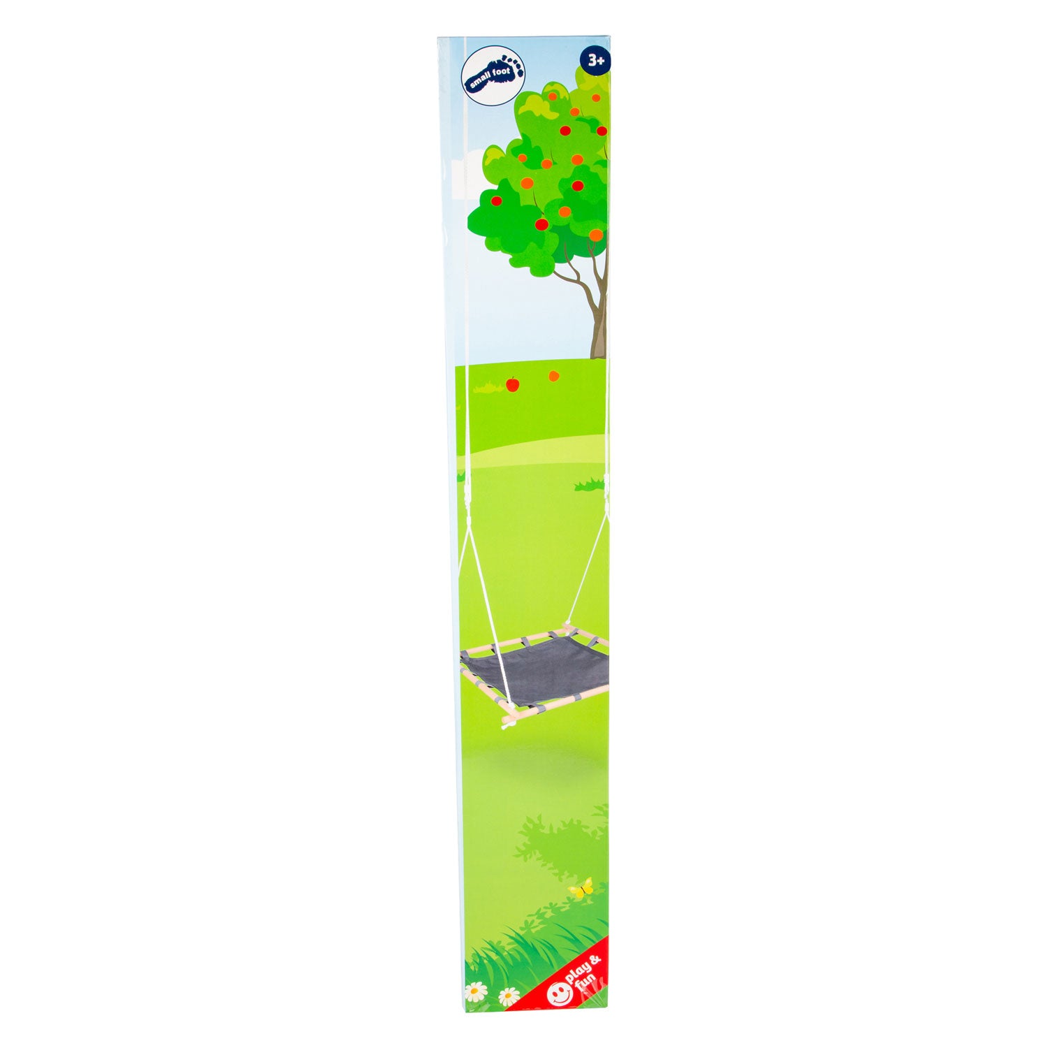 Small foot - nestkast met houten lijst, 100x100cm