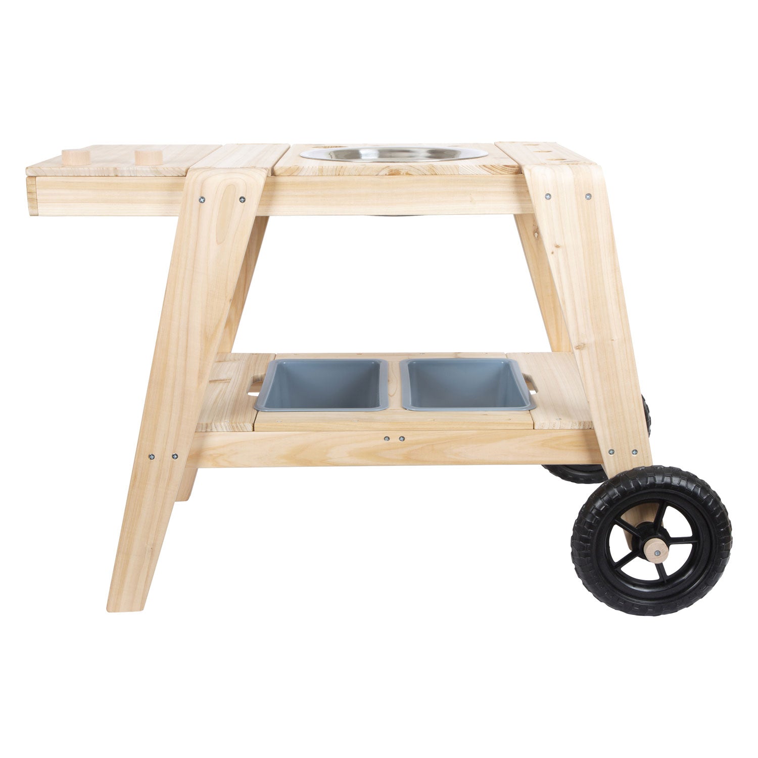 Small foot - wooden mud kitchen compact