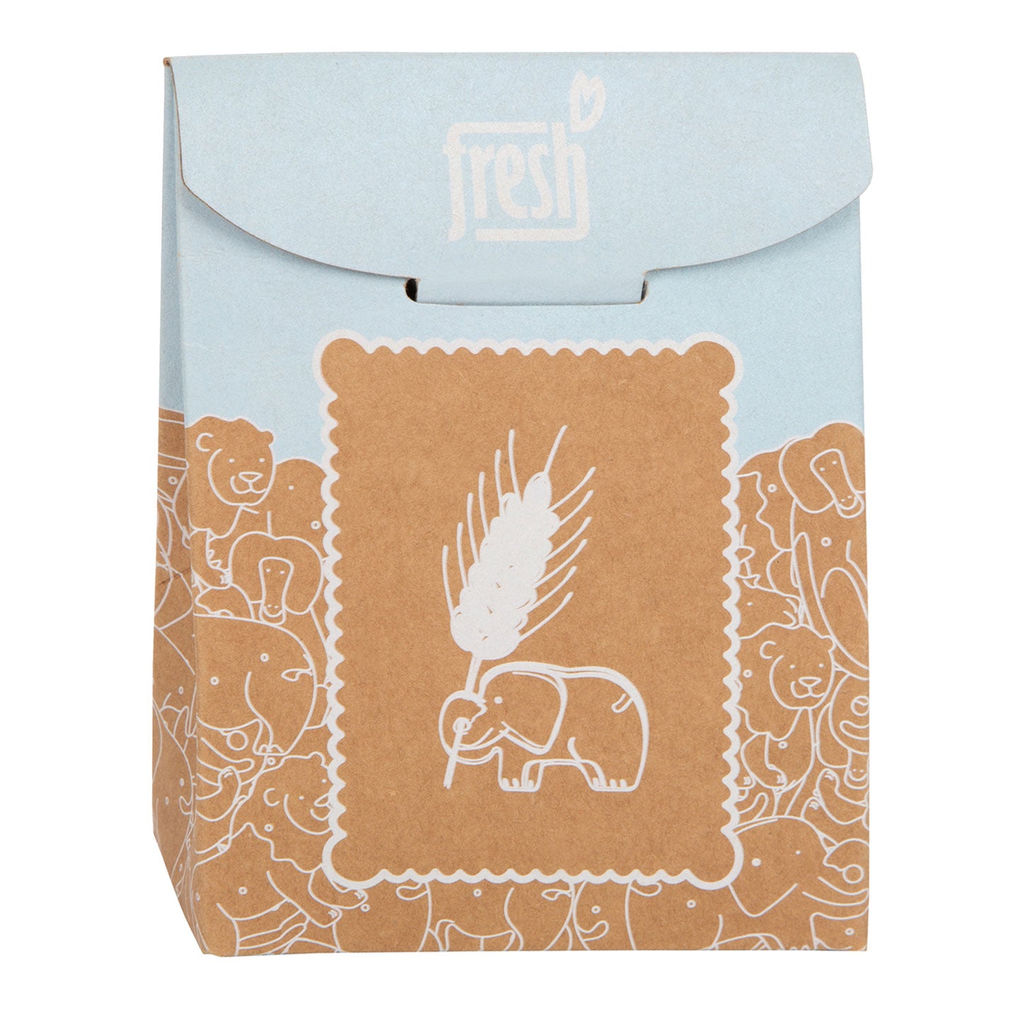 Small foot - houten speeleten dieren crackers, 8dlg.