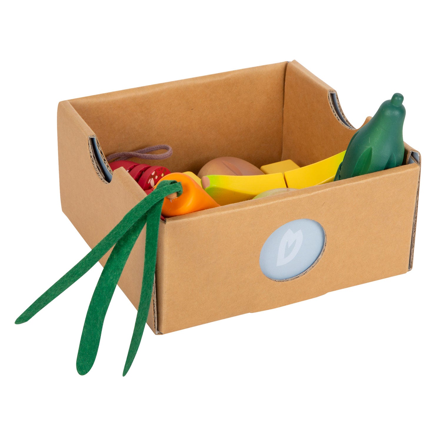 Small Foot Houten Snijen Speeleten Lunchset, 24dlg.