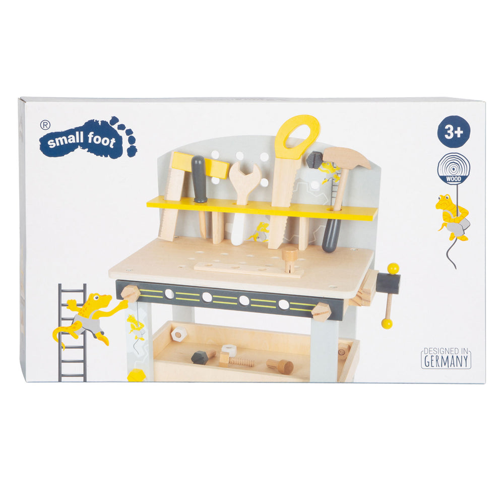 Small foot - wooden workbench compact miniwob, 34 pcs.