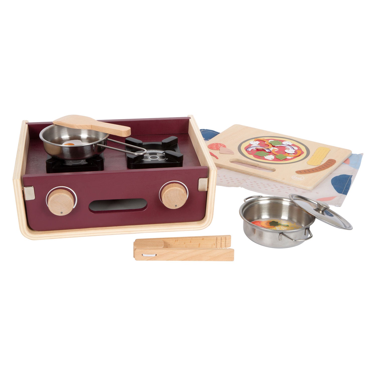 Small Foot Houten Camping Speelkeuken Lekker, 9dlg.