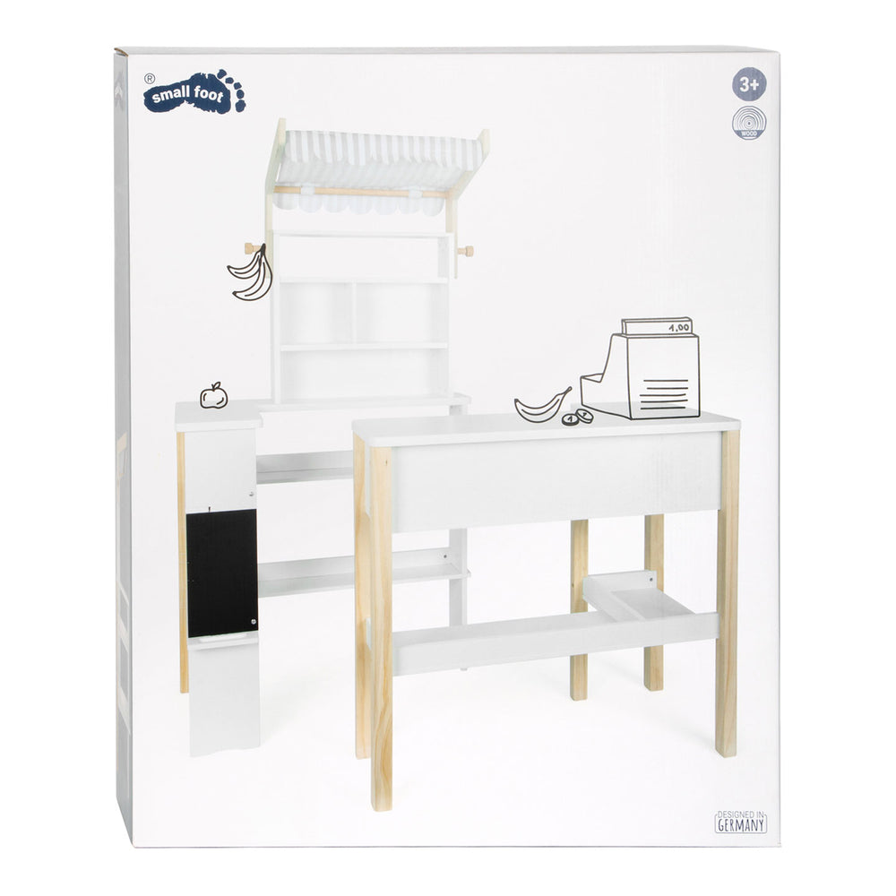 Small foot - wooden shop white compact