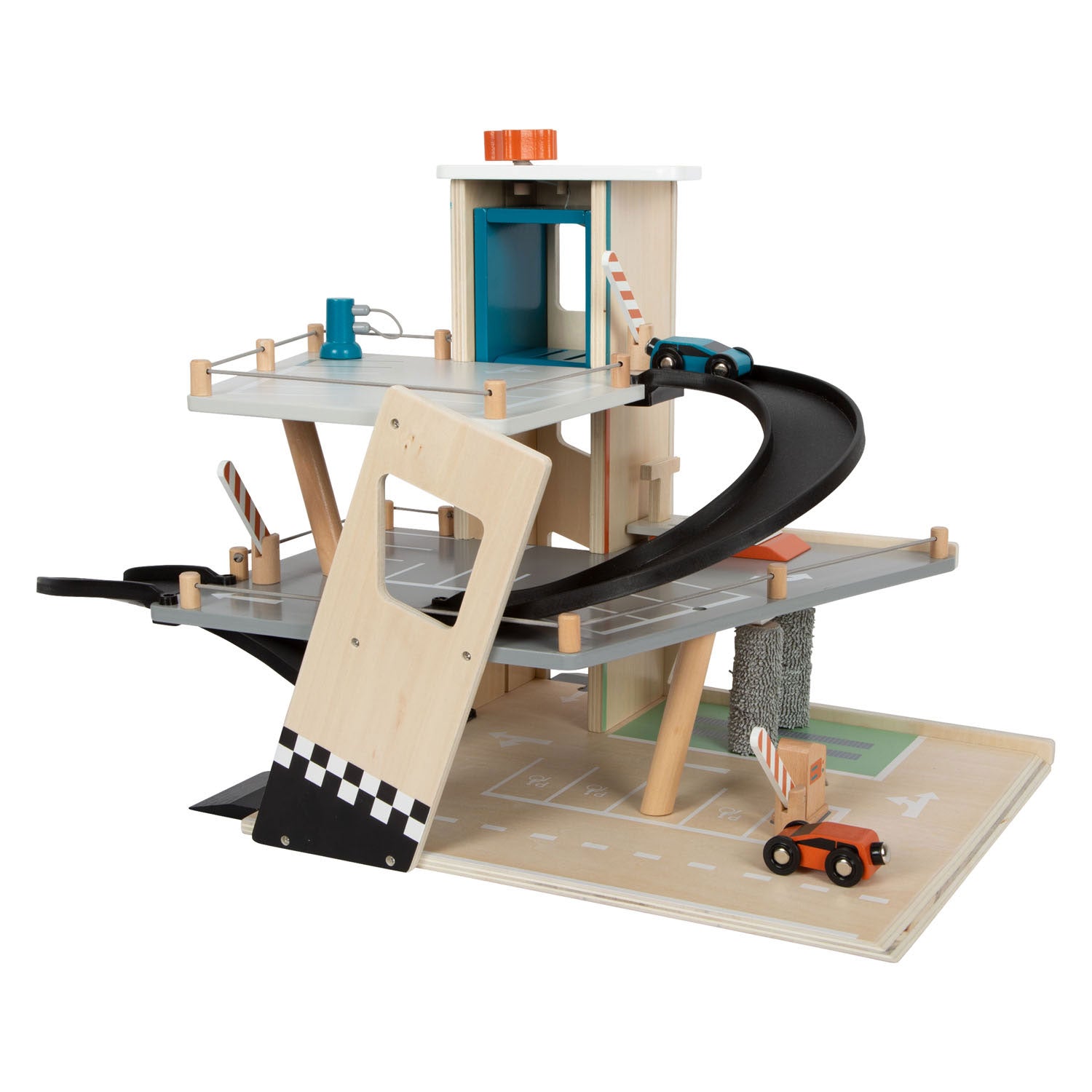 Small foot - houten garage rally