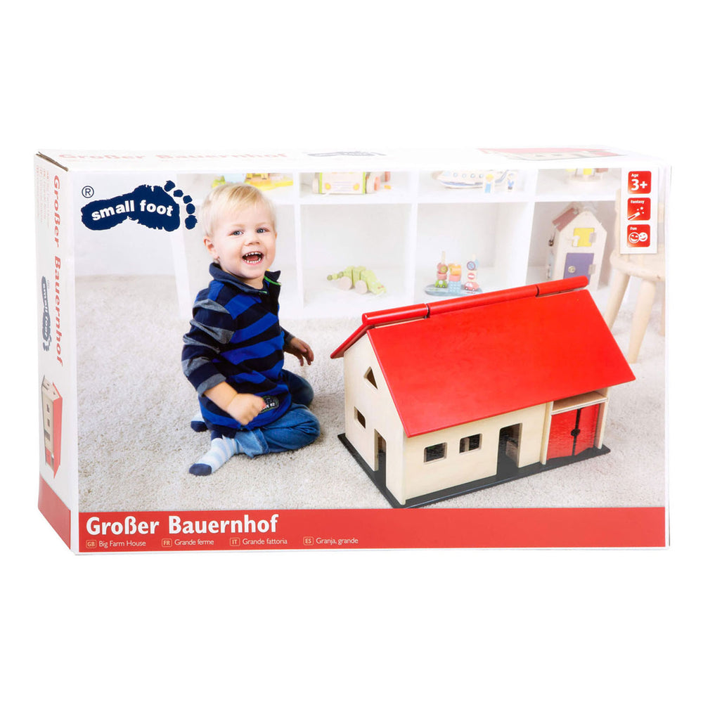 Small Foot Wooden Farm with Open Roof
