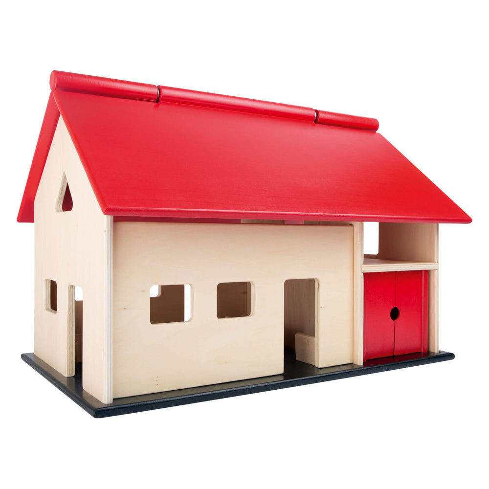 Small Foot Wooden Farm with Open Roof