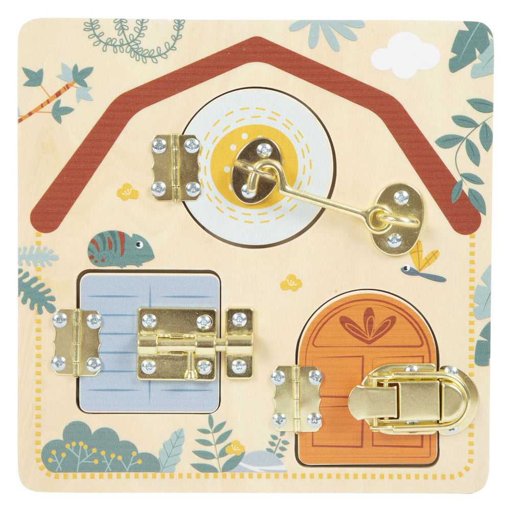 Small foot - Locks and latches motor activity board safari