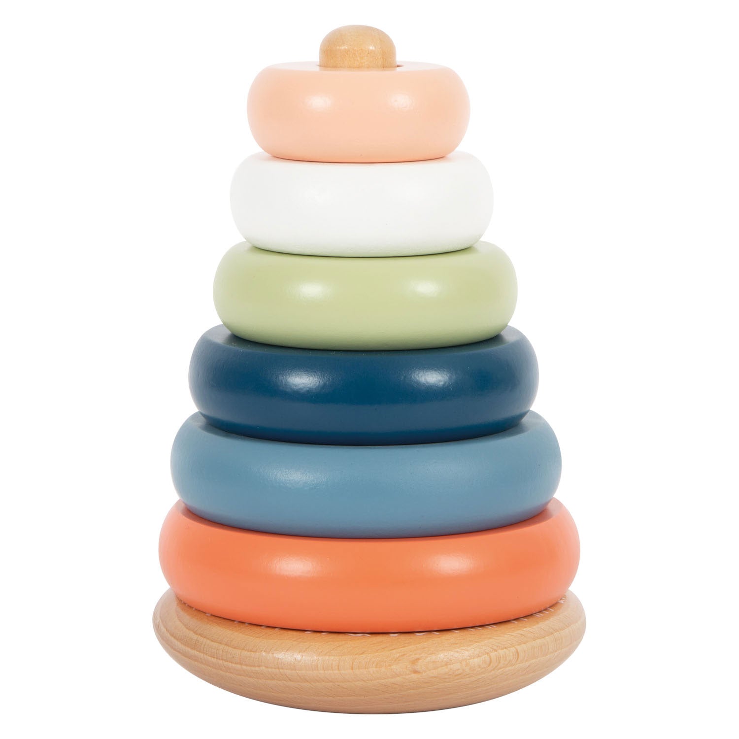 Small foot - houten stapeltoren arctic, 7dlg.