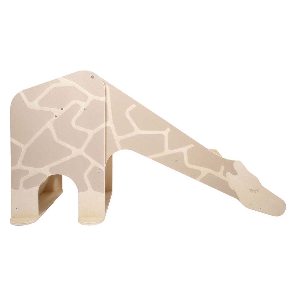 Small foot - wooden indoor slide giraffe wildlife