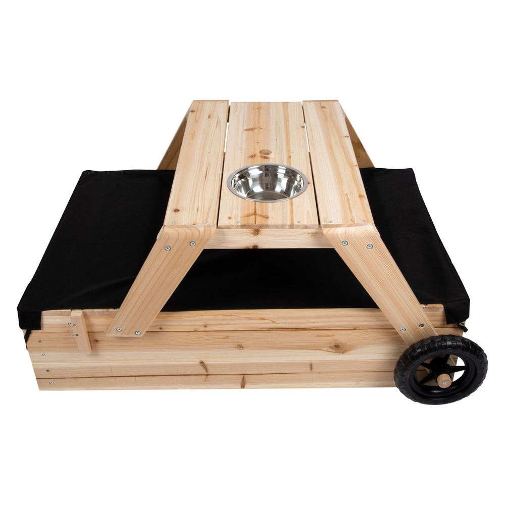 Small foot - Sandbox with seating area and mud table