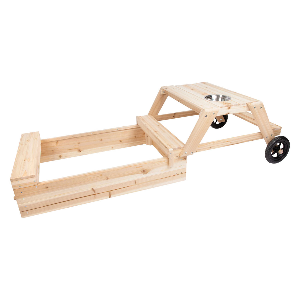 Small foot - Sandbox with seating area and mud table