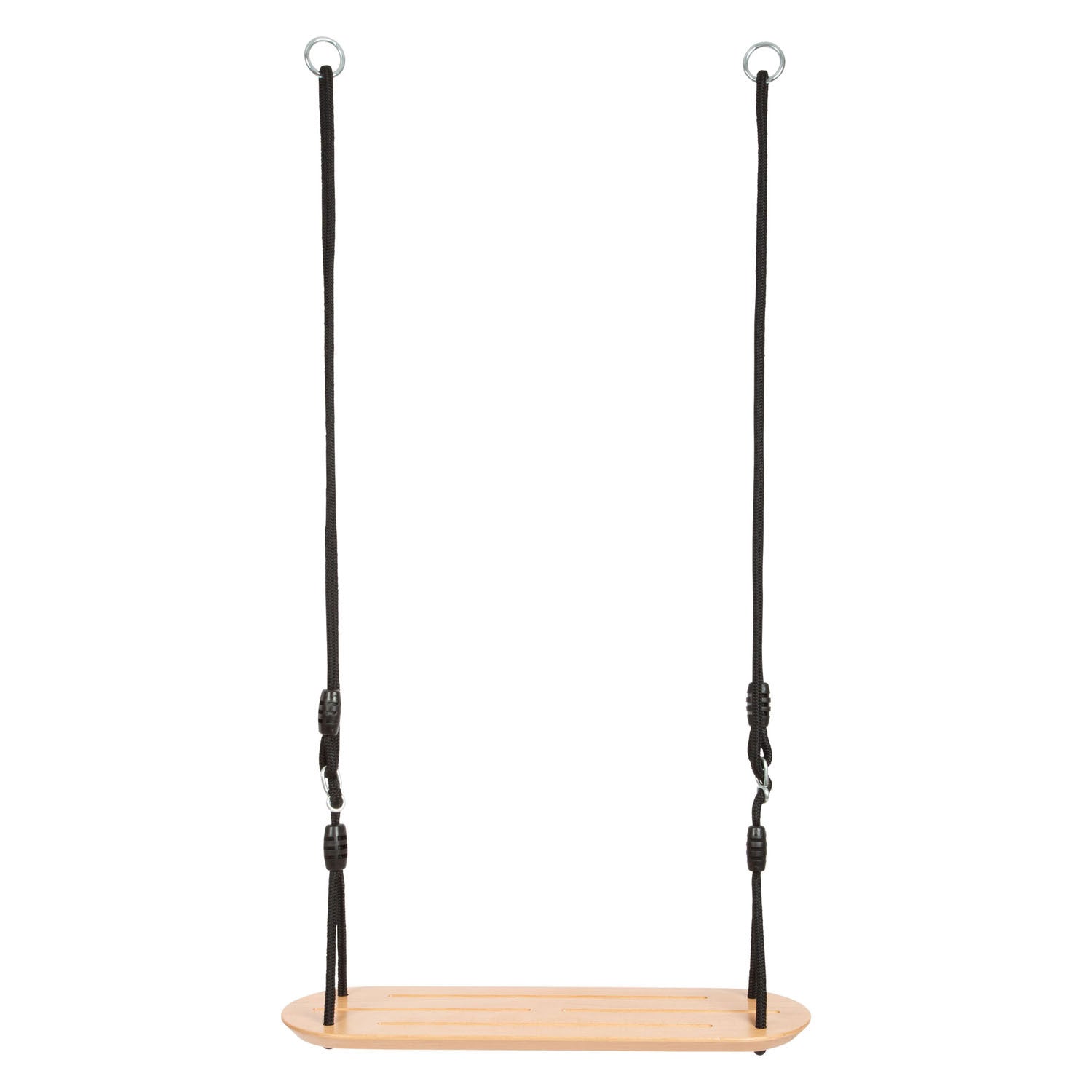 Small foot - houten xl bordschommel zwarte lijn