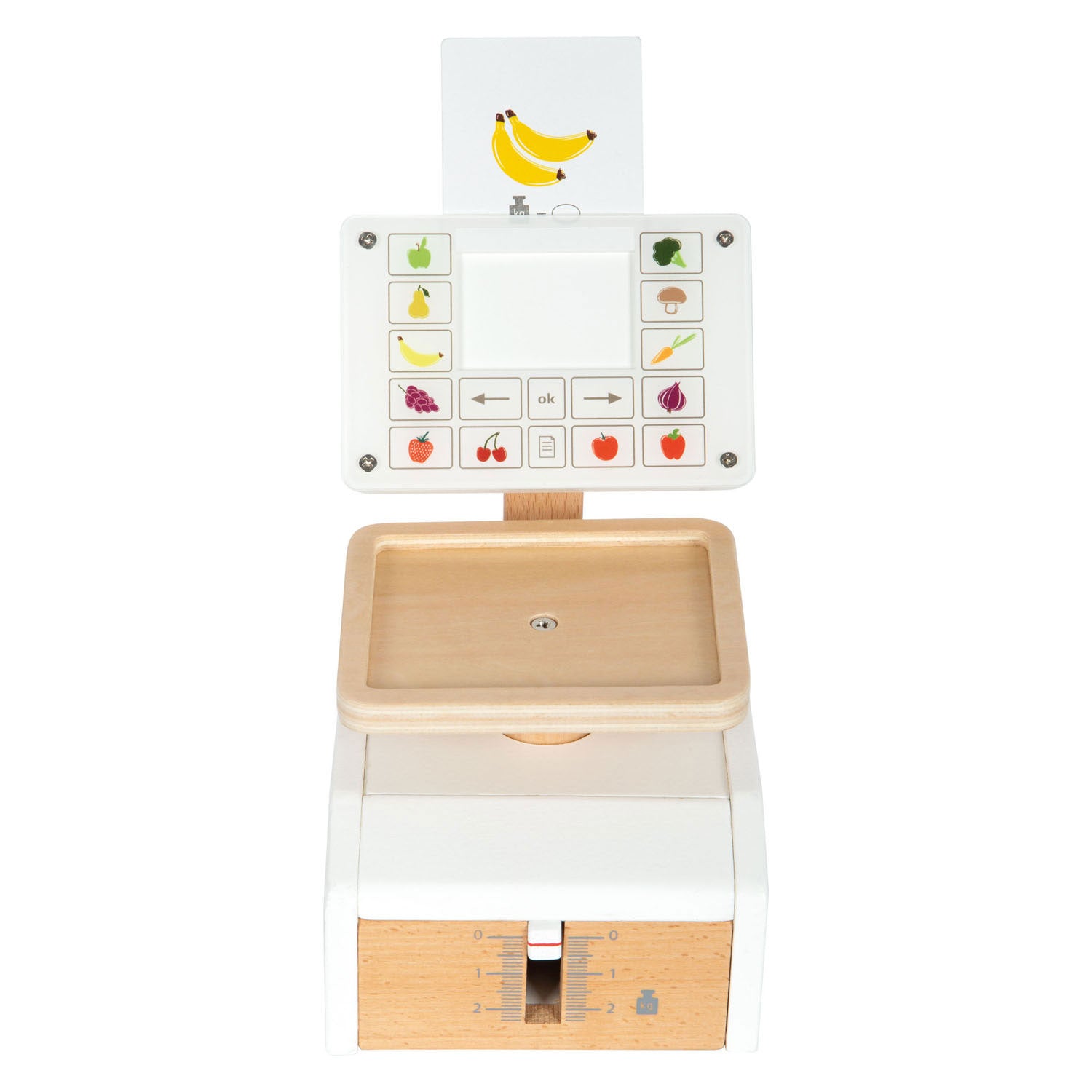 Small foot - houten weegschaal fresh