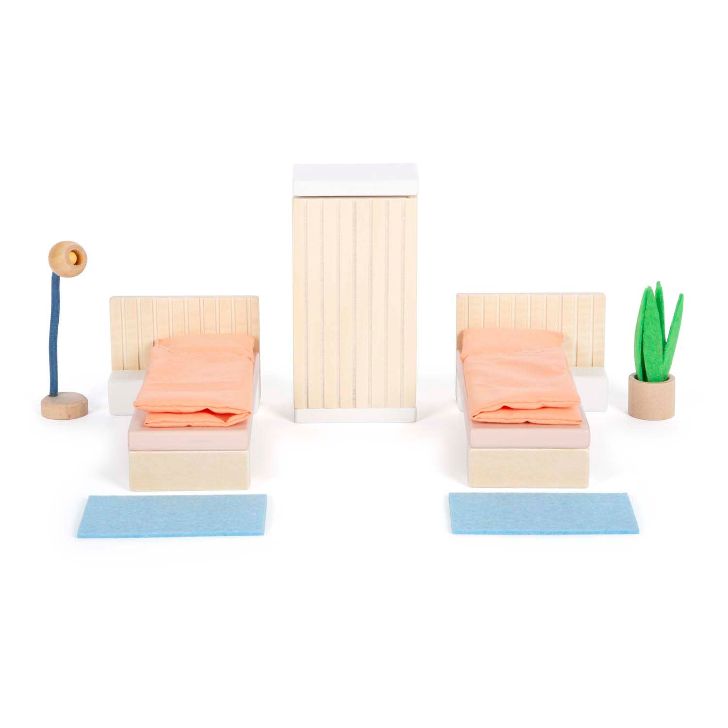 Small foot - houten poppenhuis meubeltjes slaapkamer