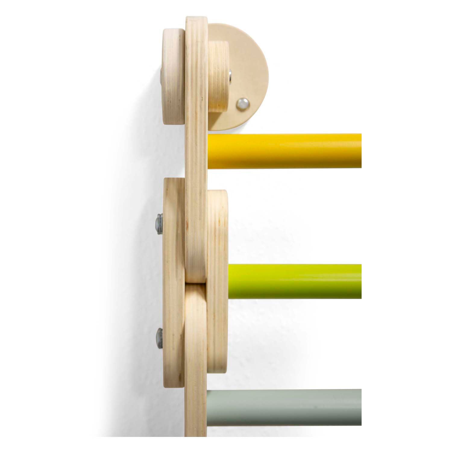 Small foot - houten klimrek 2in1 driehoek en wandrek avontuur