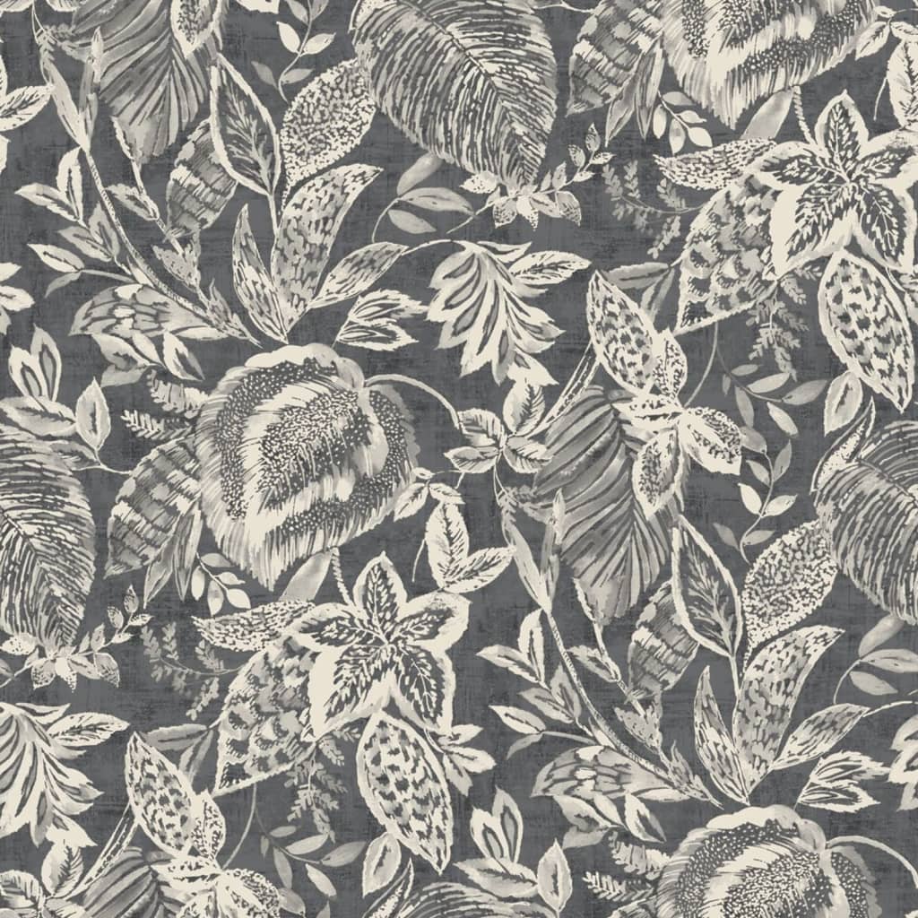 Nederlandse wandbekleding behang mae zwart en beige