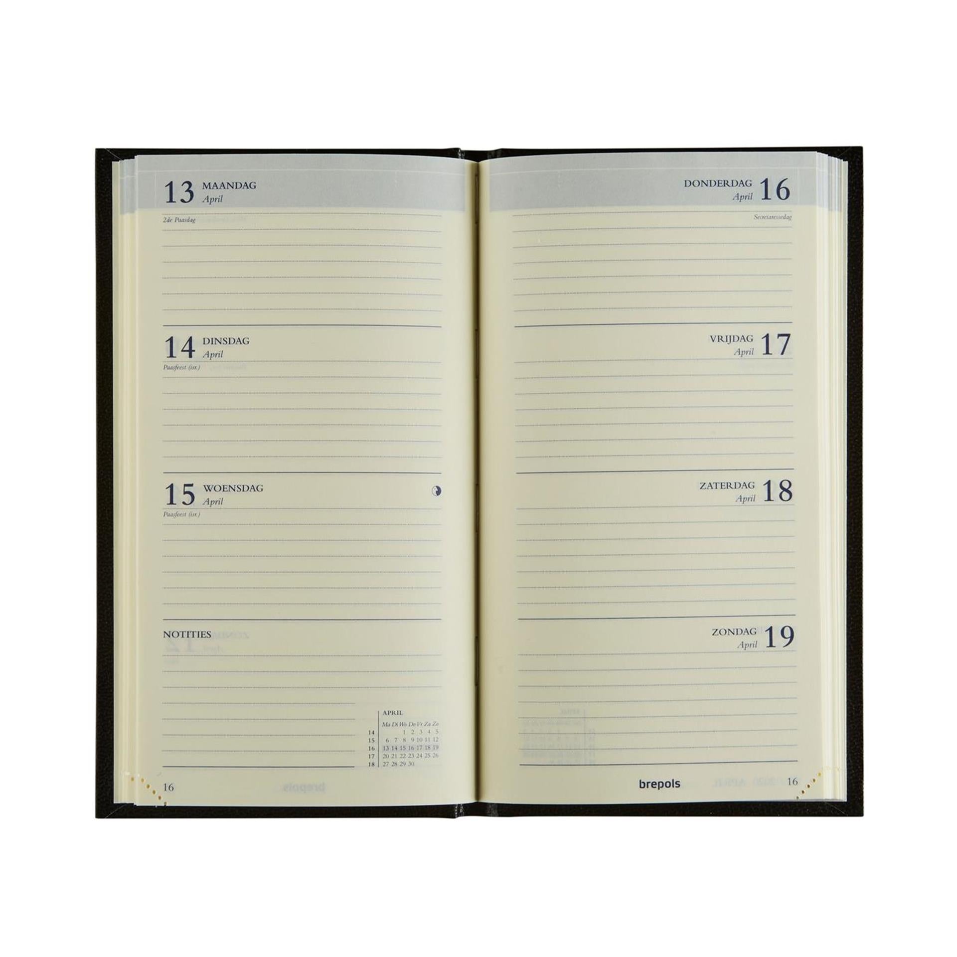 Brepols zakagenda interplan week nl 2026 lima ass 9x16cm