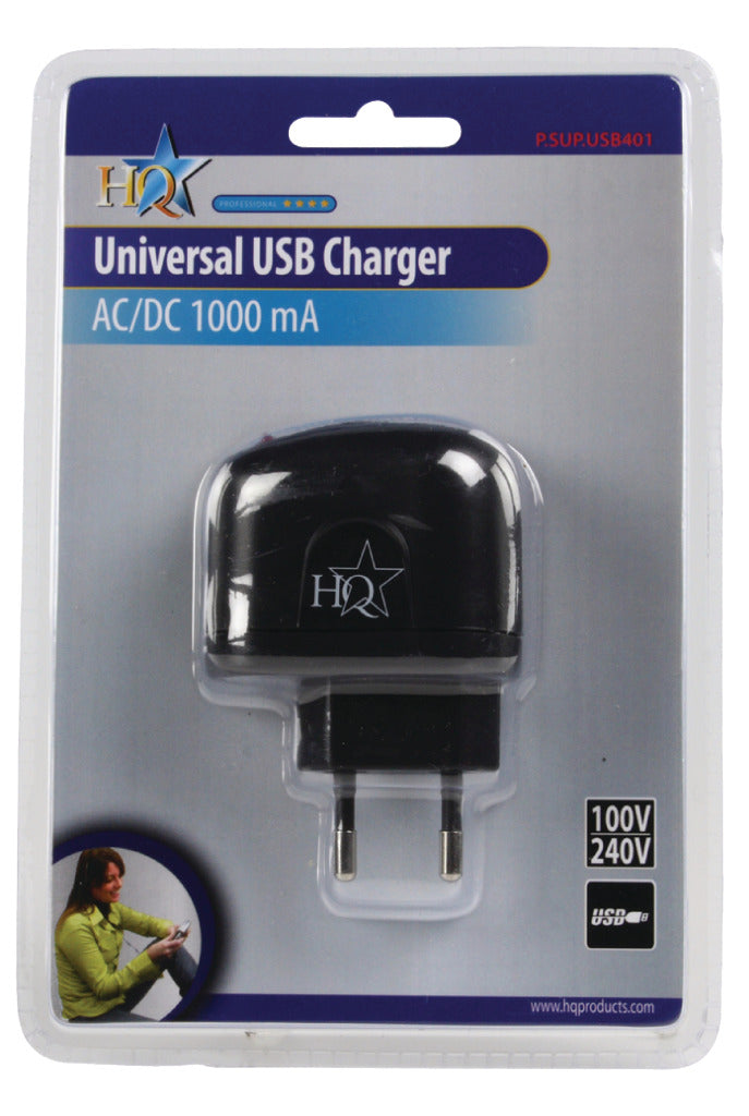 Hoofdkwartier P. sup. usb401 Universele USB Lader 5 V 1000 Ma