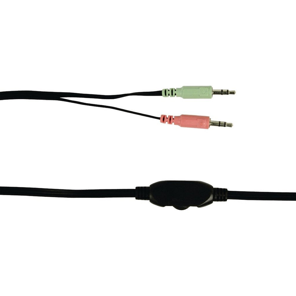Basicxl bxl-headset1 stereo hoofdtelefoon groen zwart