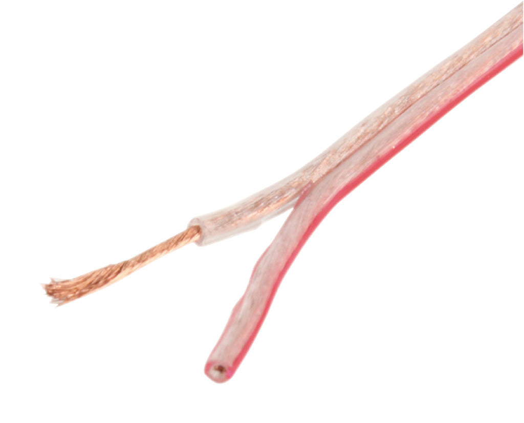 K ouml;nig König KN-LSP02R-50 Luidsprekerkabel Op Rol 2x 0,75 Mm² 50,0 M Transparant