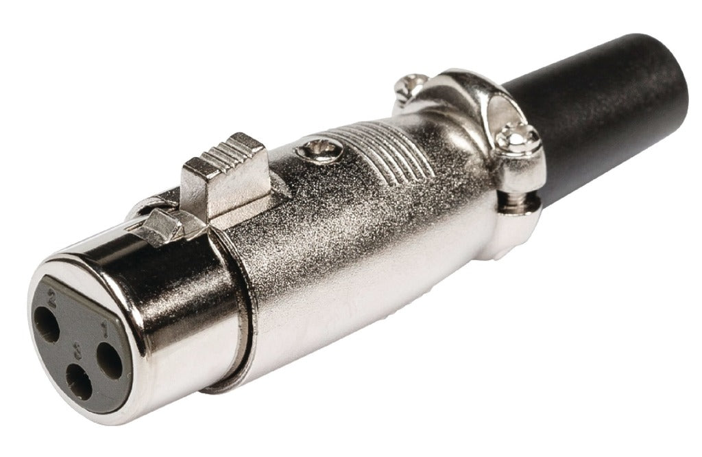 Valueline Valueline XLR-3FCL Connector Xlr 3-pins Female Metaal Zilver