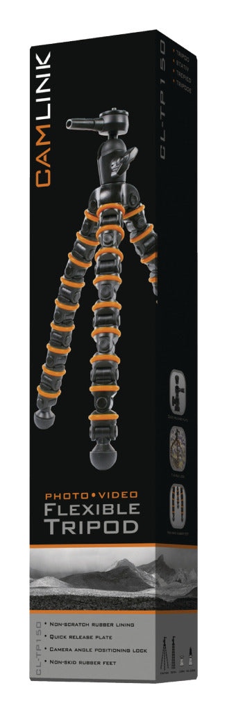 Camlink cl-tp150 flexibel statief 9 secties