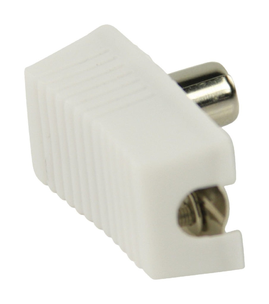 Valueline Valueline Vlsp40900w Gehoekte Coax Connectoren Coax Vrouwelijk Wit