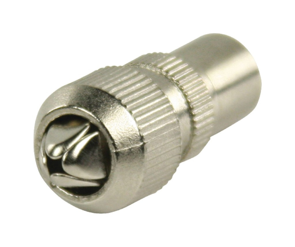 Valueline Valueline Vlsp40902m Ongesoldeerde Coax Connectoren Coax Vrouwelijk Metaal