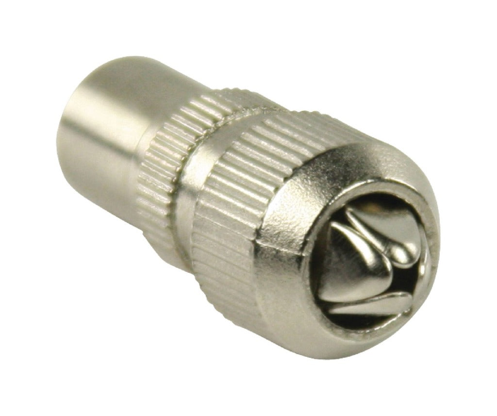 Valueline Valueline Vlsp40902m Ongesoldeerde Coax Connectoren Coax Vrouwelijk Metaal