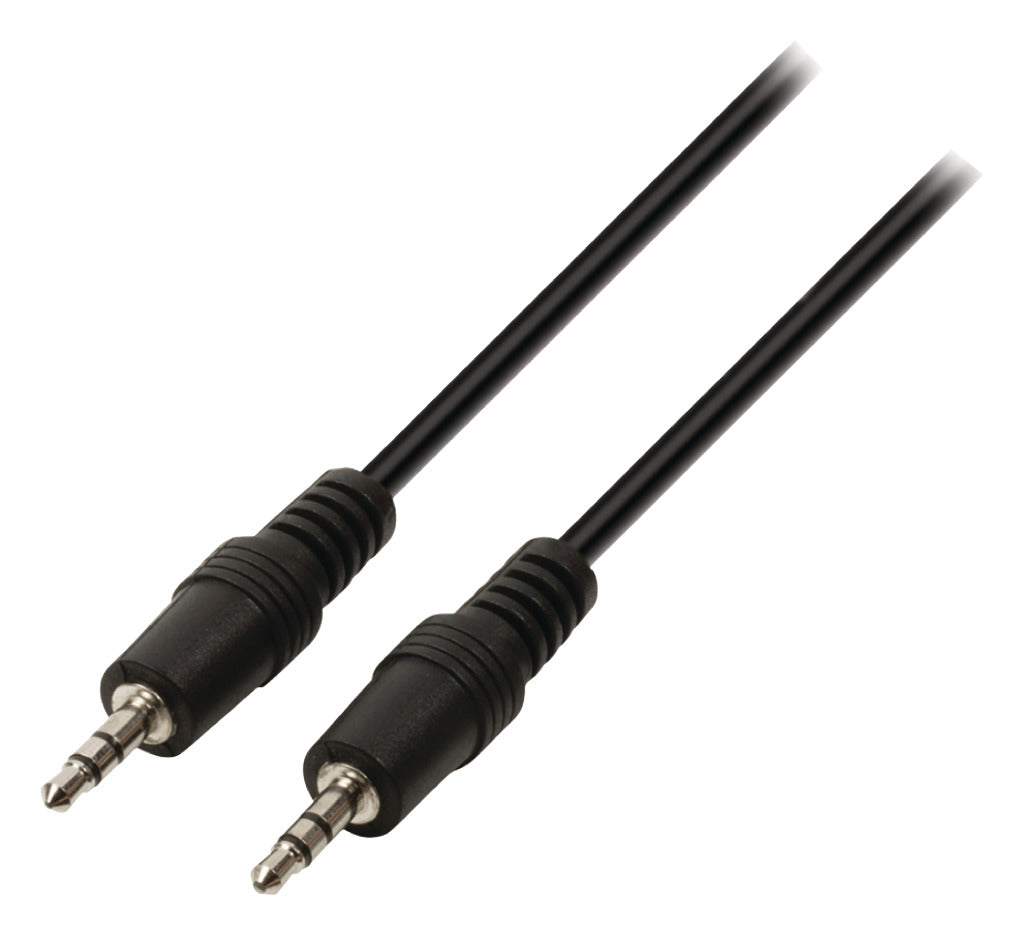 Valueline Valueline Vlap22000b05 Jack Stereo Audiokabel 3,5 mm Mannelijke 3,5 mm Mannelijke 0,50 M Zwart