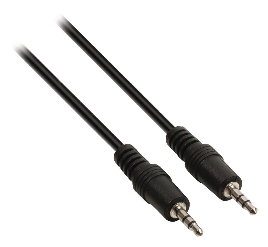 Valueline Valueline Vlap22000b05 Jack Stereo Audiokabel 3,5 mm Mannelijke 3,5 mm Mannelijke 0,50 M Zwart