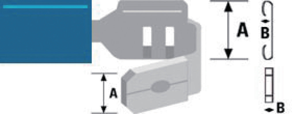 Valueline st-191 kabelschoen blauw