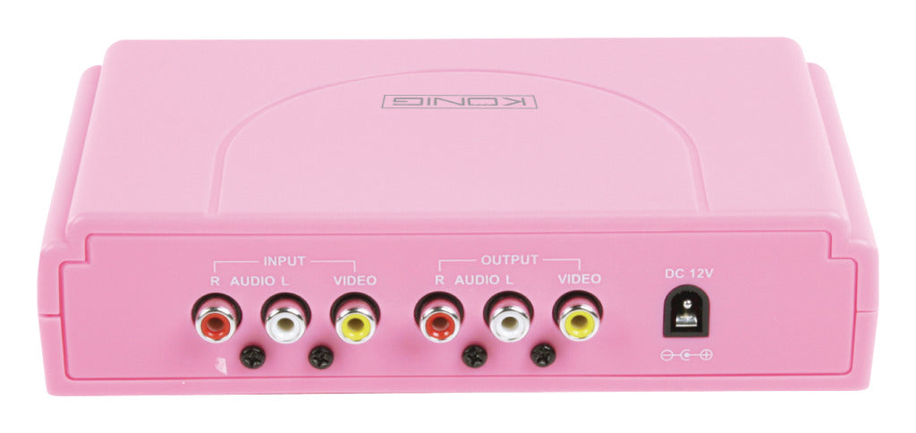 K ouml;nig König HAV-KM11P Karaokemixer Roze