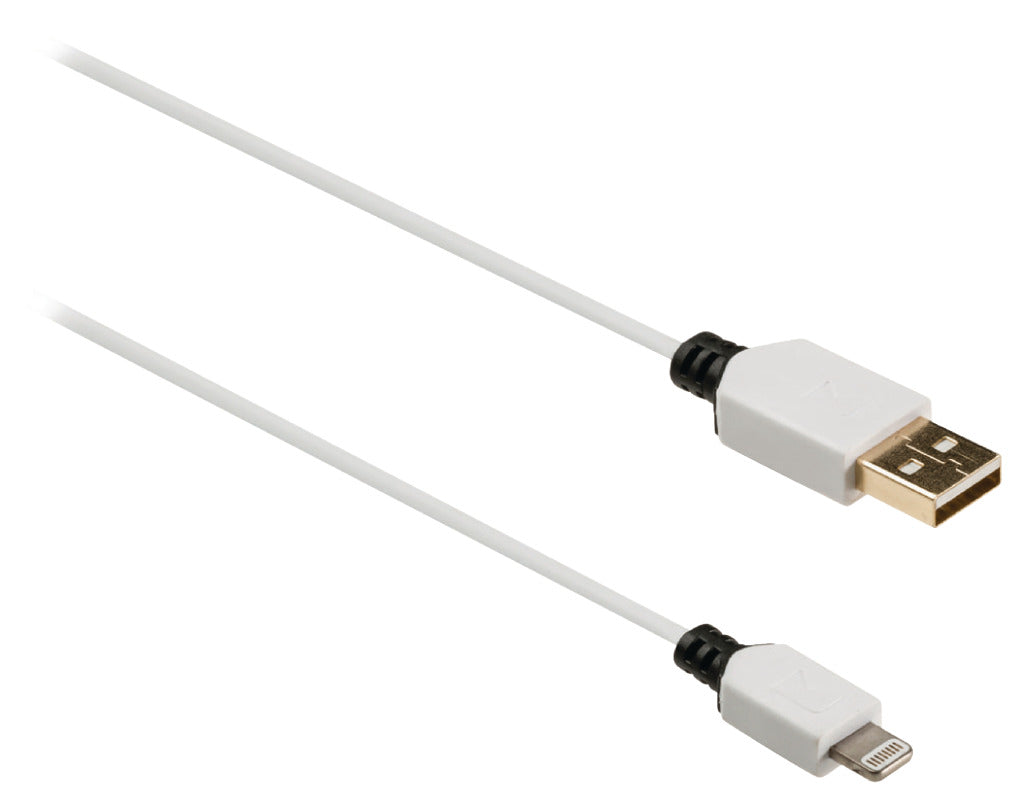 K ouml;nig knm39300w10 synchronisatie- en oplaadkabel 8-pins lightning mannelijk - usb 2.0 a mannelijk 1,00 m wit
