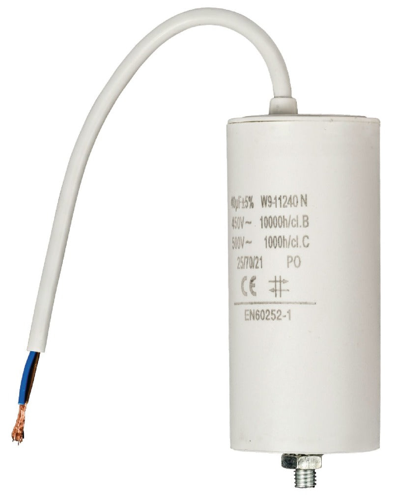 Fixapart w9-11240n condensator 40.0 uf 450 v + kabel