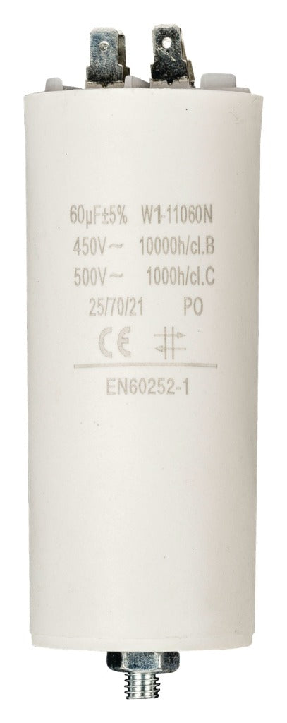 Fixapart w1-11060n condensator 60,0 uf 450 v + aarde