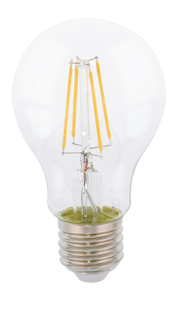 Hq lfe27a60002 led retro filament lamp e27 a60 6w 806 lm 2700k