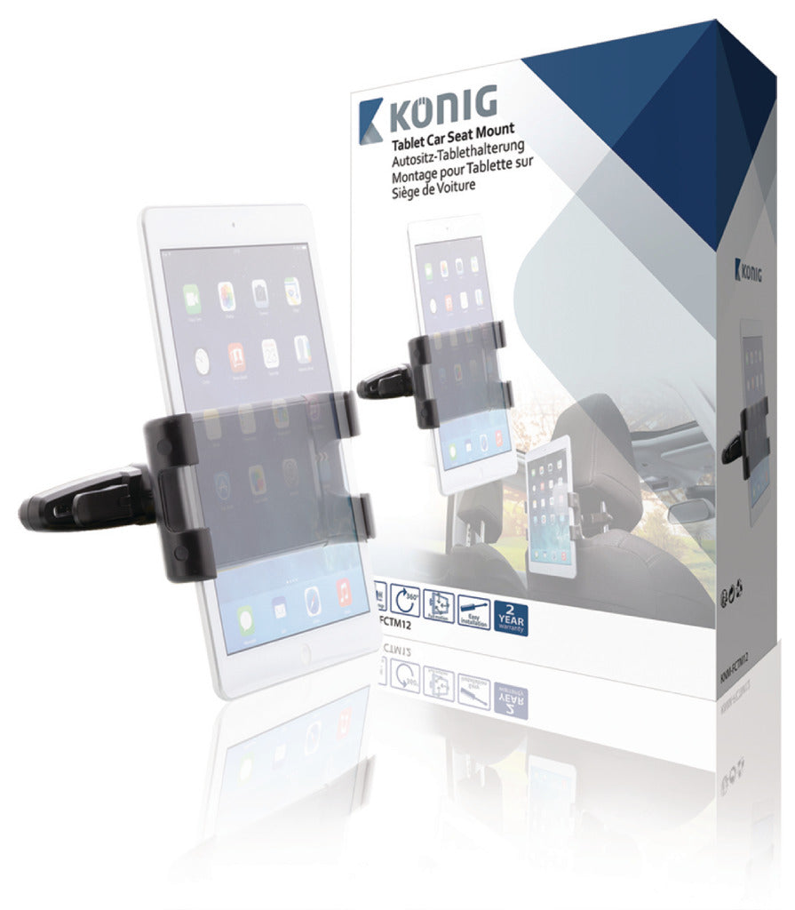K ouml;nig knm-fctm12 tablet autohouder 360 graden; draai- en kantelbaar 0,7 kg