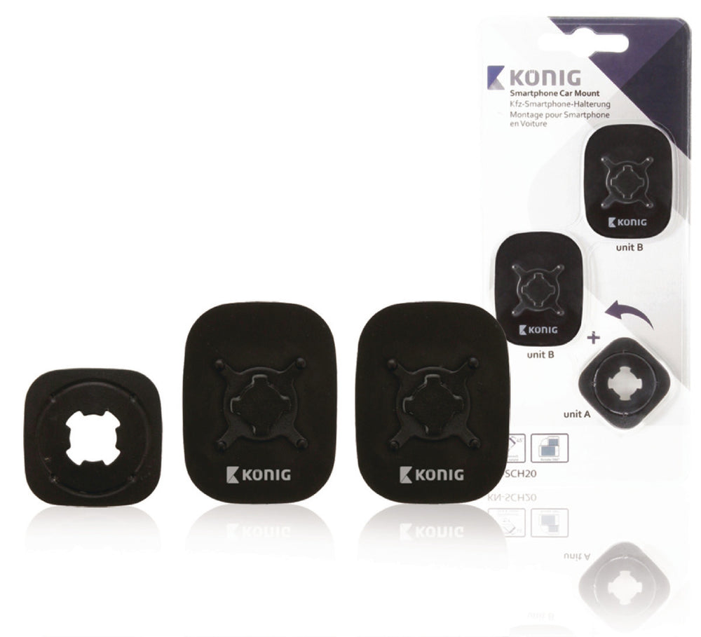 K ouml;nig kn-sch20 smartphone autohouder 360 graden; uitgestrekt