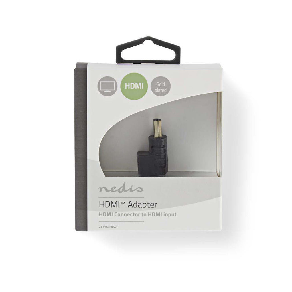 Nedis cvbw34902at hdmi-adapter hdmi-connector 270° haaks - hdmi female