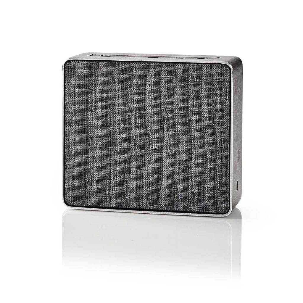 Nedis spbt1002gy luidspreker met bluetooth® 15 w metaal design brons
