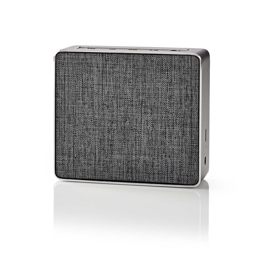 Nedis spbt1002gy luidspreker met bluetooth® 15 w metaal design brons