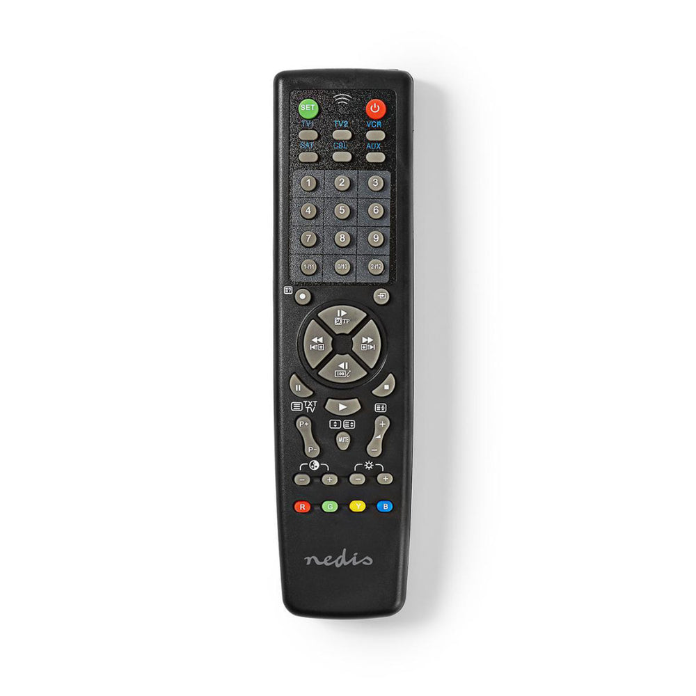 Nedis tvrc2100bk universele afstandsbediening voor bestelde bedien 10 apparaten